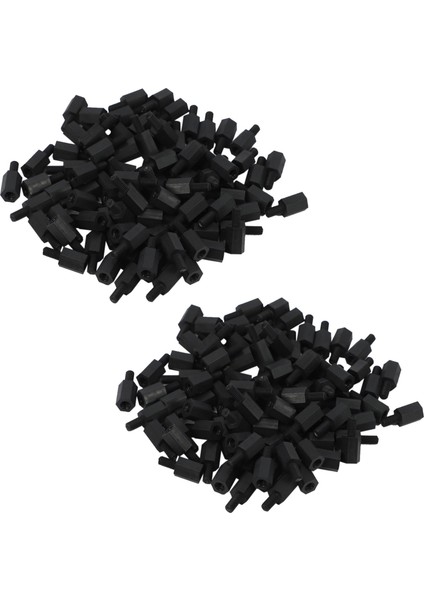 200PCS M3 Iplik 8mm+6mm Pcb Sabit Naylon Hex Standoff Ara Direği (Yurt Dışından)