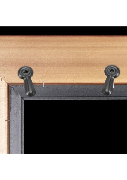 300 Resim Turn Düğmesi Bağlantı Taşıyıcıları Fotoğraf Çerçevesi Donanımı ve Zanaat Asılı Çizim Siyah Için 300 Vida (Yurt Dışından) indirimleri