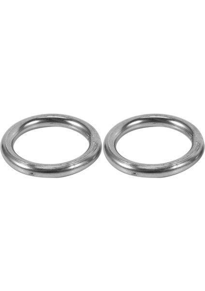 M4 x 30MM Paslanmaz Çelik Çöplü Kaynaklı Yuvarlak Yuvarlak Yüzük 30 Pcs (Yurt Dışından) fırsatları