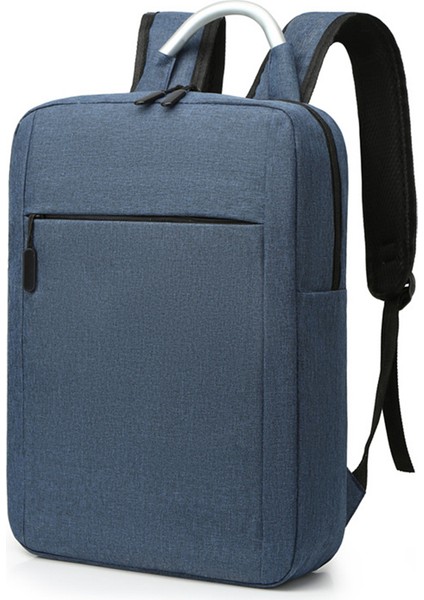 20L Iş Günlük Oxford Kumaş Sırt Çantası Erkek Çift Omuz Çantası Dizüstü Bilgisayar Taşıma Çantası - Mavi (Yurt Dışından)