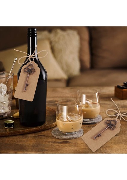 50 Pack Anahtar Şişe Açıcı Etiket Kartları ile Parti Rustik Dekorasyonu Için Düğün Favorisi (Yurt Dışından) indirimleri