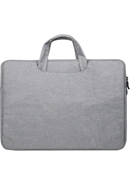 14/15 Inç Dizüstü Bilgisayar Çantası Suya Dalı Oxford Kumaş Darbeye Dalı Taşıma Çantası Bilgisayar Kılıfı - Açık Gri (Yurt Dışından)