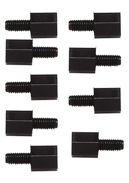 300X Anakart Naylon Hex Standoft Dişli Ara M3 Iplik 6+6mm Siyah (Yurt Dışından) fiyatları