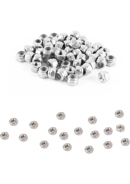100PCS Metrik M2 Hex Fındık 304 Paslanmaz Çelik Harmanlayıcı DIN934 Cıvata ve 50PCS Donanım Hex Locknut A2-70 (Yurt Dışından) indirimleri