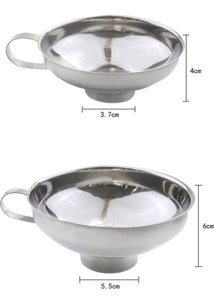 4 Adet Geniş ve Normal Kavanozlar Için Huni Set Huni Yararlı Paslanmaz Çelik Geniş Ağız Konserve Huni Büyük Ağız Hunileri (Yurt Dışından) modelleri