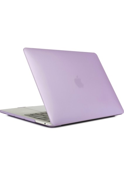 Mat Pc Ön ve Arka Koruyucu Telefon Kılıfı Cep Telefonu Çantası Kabuğu MacBook Pro 13 Inç A1706 / A1708 / A1989 / A2159 / A2251 / A2289 / A2338 - Mor (Yurt Dışından) modelleri