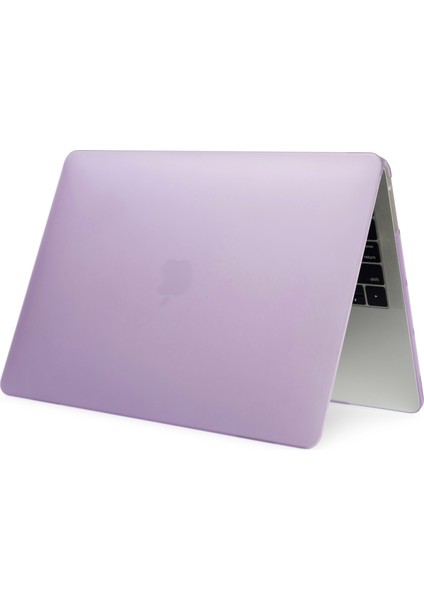 Mat Pc Ön ve Arka Koruyucu Telefon Kılıfı Cep Telefonu Çantası Kabuğu MacBook Pro 13 Inç A1706 / A1708 / A1989 / A2159 / A2251 / A2289 / A2338 - Mor (Yurt Dışından) fırsatları