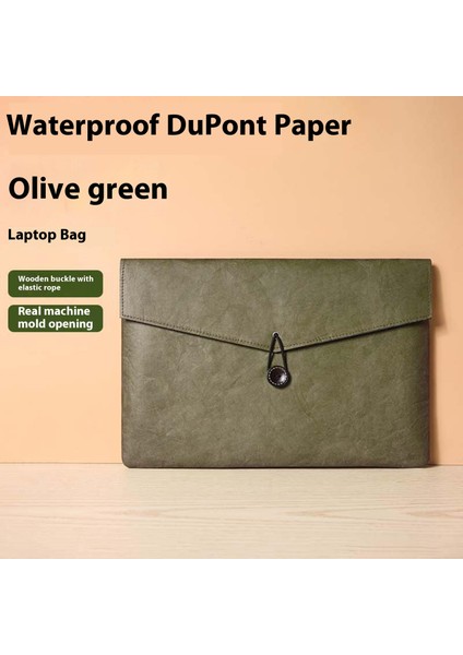 15/16 Inç Dizüstü Bilgisayarlar Için Su Geçirmez Dupont Kağıt Taşıma Çantası Hafif Koruyucu Kılıf (Yurt Dışından) fiyatları