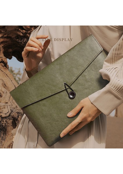 15/16 Inç Dizüstü Bilgisayarlar Için Su Geçirmez Dupont Kağıt Taşıma Çantası Hafif Koruyucu Kılıf (Yurt Dışından) fırsatları