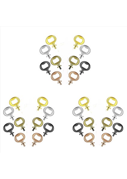 30 Adet Şişe Açıcı Ekler Kit Şişe Açıcı Donanım Düğün Için Bira Açıcı Ekle Dıy Craft Ahşap Dönüş Projesi (Yurt Dışından)