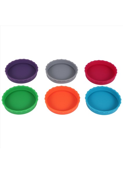 6pcs Soda Kapak Kapakları Içecek Kapak Çok Renkli Içecek Olabilir Koruyucu Silikon Olabilir Kapaklar (Yurt Dışından) modelleri