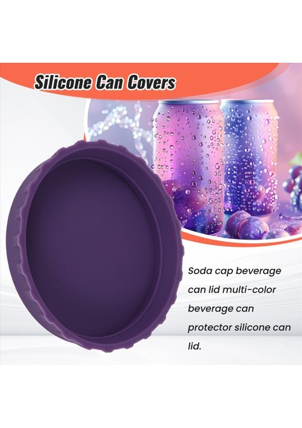 6pcs Soda Kapak Kapakları Içecek Kapak Çok Renkli Içecek Olabilir Koruyucu Silikon Olabilir Kapaklar (Yurt Dışından) indirimleri