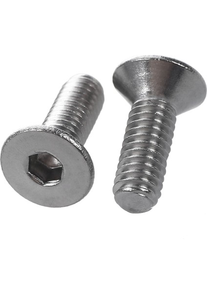 100 Pcs Paslanmaz Çelik Counterk Vidalar Altıgen Soket Hex Anahtar Cıvataları M4 x 12MM (Yurt Dışından) fiyatları