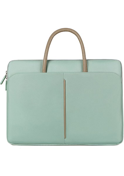 C97 13-13,3 Inç Dizüstü Bilgisayar Kılıfı Oxford Kumaş Dizüstü Bilgisayar Çantası Iş Seyahati Için - Açık Yeşil (Yurt Dışından)