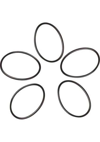 5 Adet 100 mm Dış Çapta 5 mm Kalınlığında Kauçuk Conta Yağ Filtresi O-Rings (Yurt Dışından)