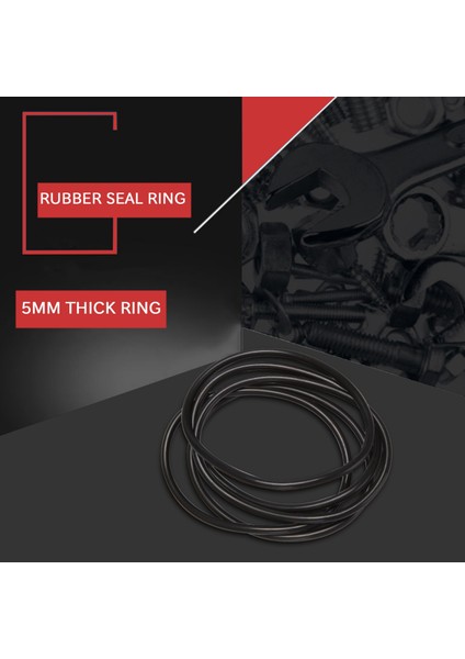 5 Adet 100 mm Dış Çapta 5 mm Kalınlığında Kauçuk Conta Yağ Filtresi O-Rings (Yurt Dışından) modelleri