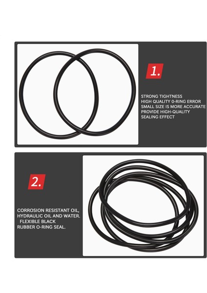 5 Adet 100 mm Dış Çapta 5 mm Kalınlığında Kauçuk Conta Yağ Filtresi O-Rings (Yurt Dışından) fırsatları