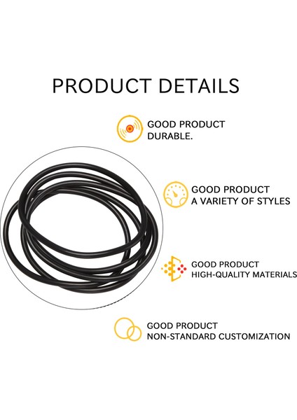 5 Adet 100 mm Dış Çapta 5 mm Kalınlığında Kauçuk Conta Yağ Filtresi O-Rings (Yurt Dışından) indirimleri