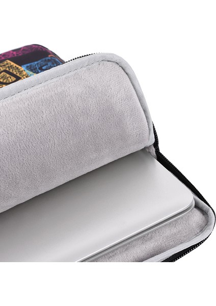 Canvasartısan H17-01 Renkli Harf Baskılı Dizüstü Bilgisayar Kılıfı Bilgisayar Saklama Çantası - Siyah/11 Inç Dizüstü Bilgisayarlar Için (Yurt Dışından) indirimleri