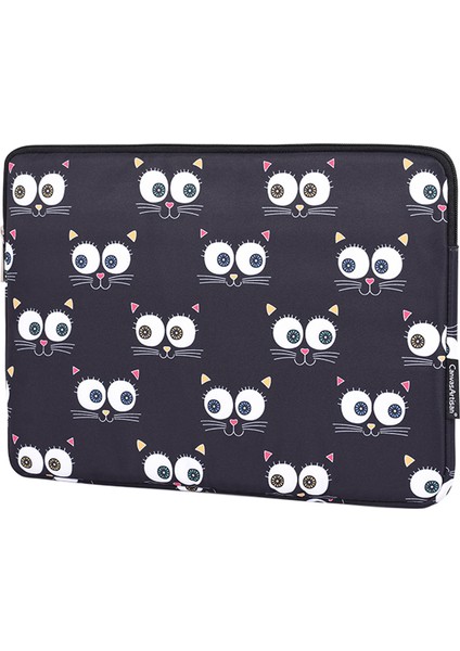 Canvasartısan H22-01 Göz Desenli Dizüstü Bilgisayar Taşıma Çantası Dizüstü Bilgisayar Koruyucu Kılıfı - Siyah/15 Inç Dizüstü Bilgisayarlar Için (Yurt Dışından) fırsatları