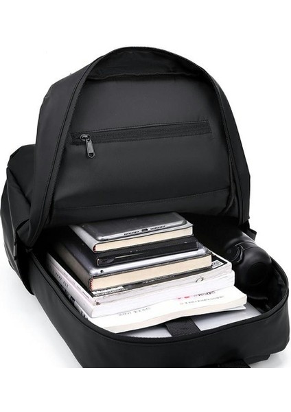 1201 20-35L Büyük Kapasiteli Basit Iş Sırt Çantası Hafif Şık Seyahat Dizüstü Bilgisayar Çift Omuz Çantası - Gri (Yurt Dışından) fırsatları