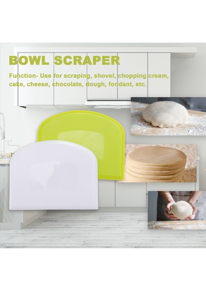 2 Adet Hamur Kazıyıcı Kase Kazıyıcı Gıda Güvenli Plastik Hamur Kesici Esnek Plastik Kazıyıcı Pratik Tezgah Kazıyıcı (Yurt Dışından) indirimleri
