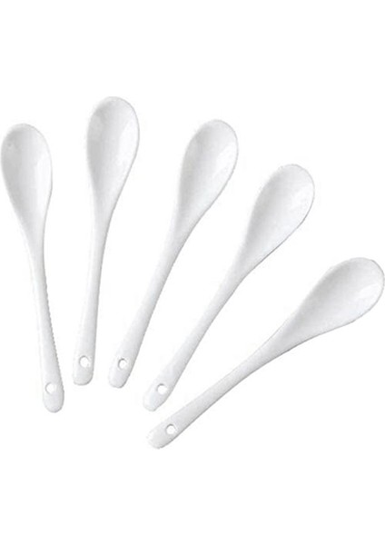 15PCS Beyaz Porselen Yumurta Kaşıkları Seramik Kaşıklar Kahve Kaşık Tatlı Kaşık Mocha Dip Servis Kaşık (Yurt Dışından) fiyatları
