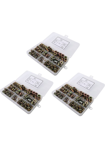 Dişli Ekler Somunlar Ahşap Ekleme Aracı Kiti M4/m5/m6/m8 Mobilya Vidası Cıvata Bağlantı Elemanı (495 Adet) (Yurt Dışından)