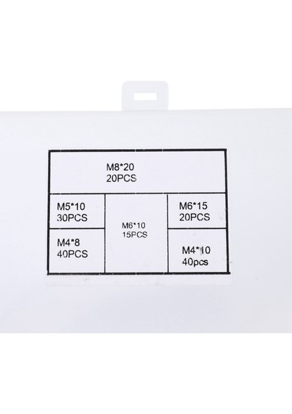 Dişli Ekler Somunlar Ahşap Ekleme Aracı Kiti M4/m5/m6/m8 Mobilya Vidası Cıvata Bağlantı Elemanı (495 Adet) (Yurt Dışından) indirimleri