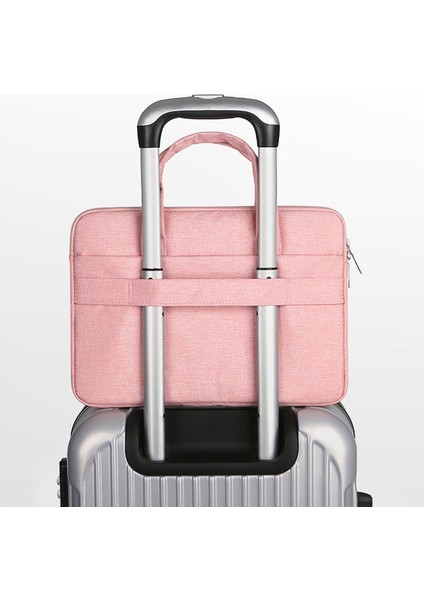 173 14-14,6 Inç Dizüstü Bilgisayar Oxford Kumaş El Çantası Yumuşak Astarlı Su Geçirmez Dizüstü Bilgisayar Taşıma Çantası - Koyu Mavi (Yurt Dışından) fırsatları