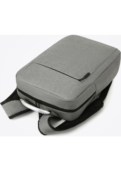 20L Iş Günlük Oxford Kumaş Sırt Çantası Erkek Çift Omuz Çantası Dizüstü Bilgisayar Taşıma Çantası - Açık Gri (Yurt Dışından) fırsatları