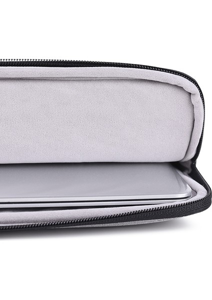 Canvasartısan L2-110 Kumaş Dokulu Yan Cepli Dizüstü Bilgisayar Kılıfı Dizüstü Bilgisayar Çantası - Koyu Gri/13 Inç Dizüstü Bilgisayarlar Için (Yurt Dışından) modelleri