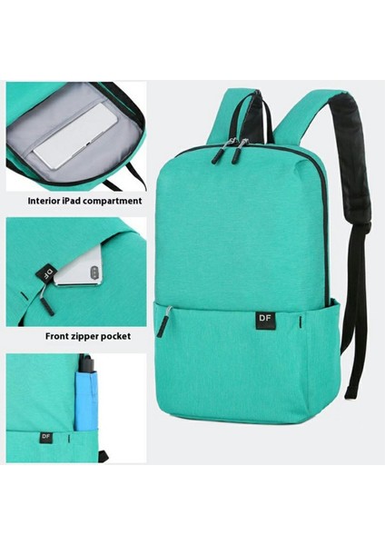 Soldıer Blade 8724 Şık 19 Inç Çift Omuz Çantası Ultra Hafif Su Geçirmez Oxford Kumaş Sırt Çantası - Mavi (Yurt Dışından) fiyatları