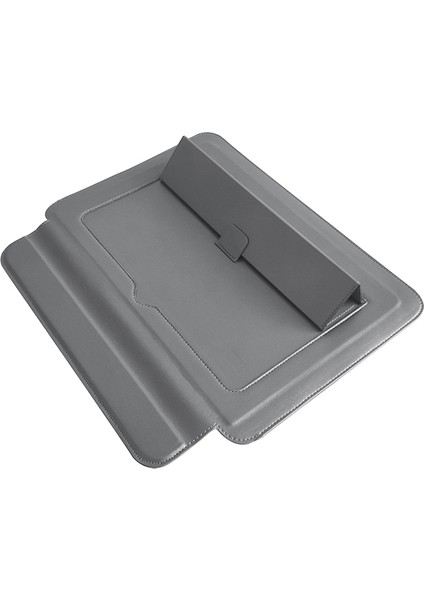 F-108 Manyetik Çanta Su Geçirmez Dizüstü Bilgisayar Ayaklı Kılıf 13,3-14 Inç Dizüstü Bilgisayarlar Için - Siyah (Yurt Dışından) fırsatları