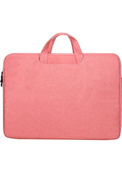 12 Inç Dizüstü Bilgisayar Çantası Suya Dalı Oxford Kumaş Darbeye Dalı Taşıma Çantası Bilgisayar Kılıfı - Pembe (Yurt Dışından)