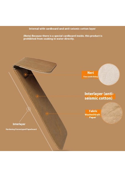 14 Inç Dizüstü Bilgisayar Taşıma Çantası Yıkanmış Kraft Kağıt Taşınabilir Kol Çantası Manyetik Kapatma - Yeşil (Yurt Dışından) fiyatları