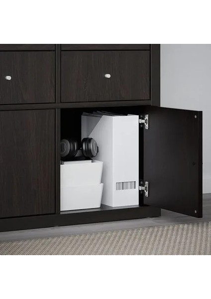 Kallax Kapaklı Ek Ünite, Venge, 33X33 Cm, Kapaklı fiyatları