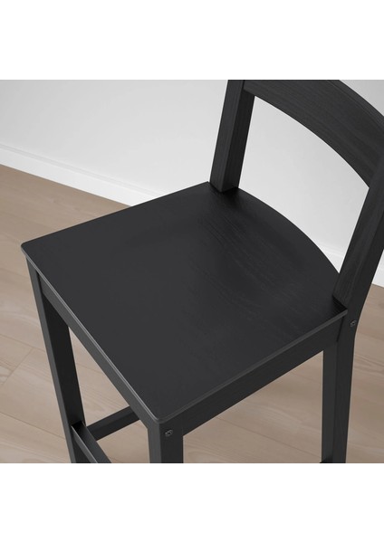 Nordvıken Bar Sandalyesi Siyah 62 cm indirimleri