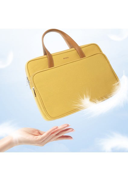 Yesıdo WB35 14 Inç - 16 Inç Yumuşak Astarlı Darbeye Dalı Dizüstü Bilgisayar Çantası - Sarı (Yurt Dışından) indirimleri