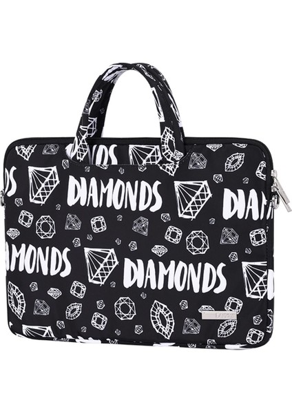 Canvasartısan H15-A01 Omuz Askılı 13 Inç Elmas Desenli Dizüstü Bilgisayar Çantası (Yurt Dışından) modelleri