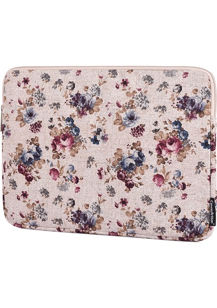 Canvasartısan H2-02 Dizüstü Bilgisayar Kılıfı Koruyucu Kılıf Kumaş Çiçek Desenli Yumuşak Taşıma Fermuarlı Çanta Kılıfı - Haki/12 Inç (Yurt Dışından) fiyatları