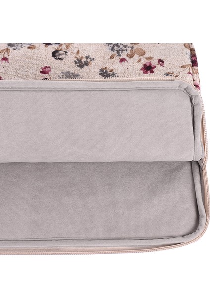 Canvasartısan H2-02 Dizüstü Bilgisayar Kılıfı Koruyucu Kılıf Kumaş Çiçek Desenli Yumuşak Taşıma Fermuarlı Çanta Kılıfı - Haki/12 Inç (Yurt Dışından) indirimleri