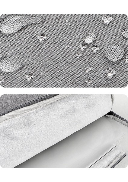 13,3 Inç Dizüstü Bilgisayar Polyester Koruyucu El Çantası Yumuşak Astarlı Dizüstü Bilgisayar Taşıma Çantası - Açık Gri (Yurt Dışından) indirimleri