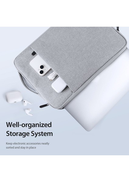 Dux Ducıs Lbdc Serisi 14-15,4 Inç Dikey Dizüstü Bilgisayar Çantası Yumuşak Astarlı Dizüstü Bilgisayar Çantası - Açık Gri (Yurt Dışından) indirimleri