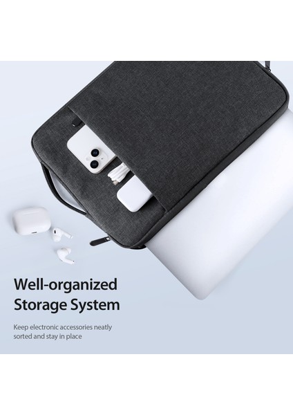 Dux Ducıs Lbdc Serisi 15,5-16 Inç Dizüstü Bilgisayar Dikey Koruyucu Çanta Dizüstü Bilgisayar Çantası - Siyah (Yurt Dışından) indirimleri