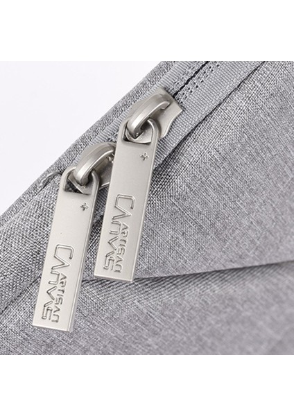 Canvasartısan L25-58 11 Inç Dizüstü Bilgisayar Çantası Koruyucu Çanta Dizüstü Bilgisayar Çantası Dış Saklama Cepleri ile - Açık Gri (Yurt Dışından) fırsatları