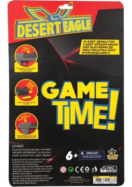 ER-132 Dart ve Top Atan Desert Eagle Tabanca fırsatları