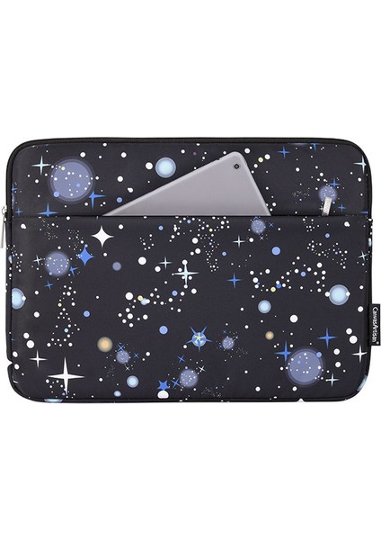 Canvasartısan H16-11 Koruyucu Kılıf Yıldızlı Gökyüzü Desenli Dizüstü Bilgisayar Taşıma Çantası 15 Inç Dizüstü Bilgisayar Için - Siyah (Yurt Dışından)
