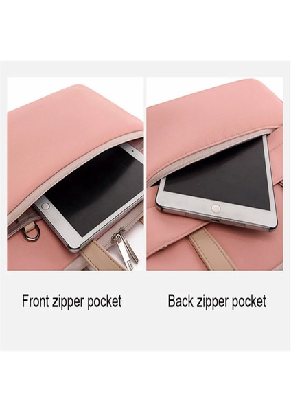 705 13,3 / 14 Inç Dizüstü Bilgisayar Saklama Çantası Oxford Kumaş Seyahat El Çantası - Yeşil (Yurt Dışından) modelleri