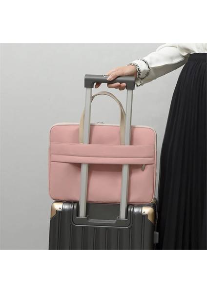 705 13,3 / 14 Inç Dizüstü Bilgisayar Saklama Çantası Oxford Kumaş Seyahat El Çantası - Yeşil (Yurt Dışından) fırsatları